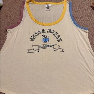 Little Milk Bar Snack Squad Academy Tank Top